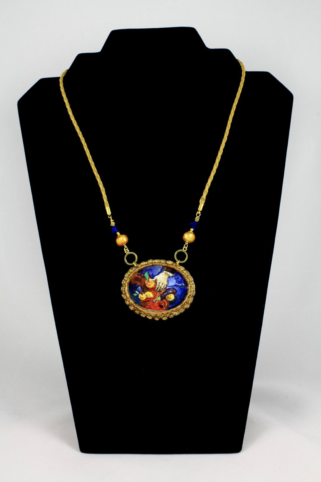 NECKLACE STILL LIFE created by painter Marijus Piekuras
