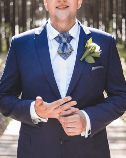 HOPPER BOW TIE AGATE, wedding tie for men