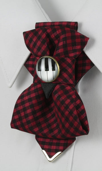 Bow Tie, Tie for wedding suite BADGE - PIANO hopper tie DECOR ELEMENT