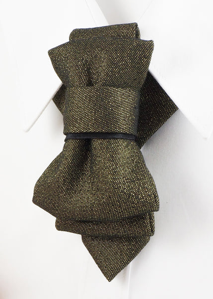 Bow Tie, Tie for wedding suite DAMASCUS hopper tie Bow tie, groomer tie side view