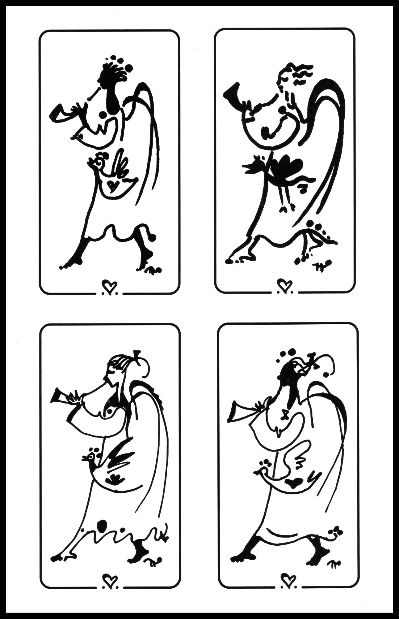 Pocket square "Red and dotted"