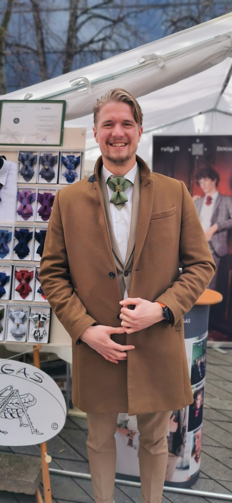 Vilnius Kaziukas Fair with our Hopper ties