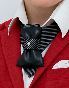 Meet a unique accessory - mix of a bow tie and a tie