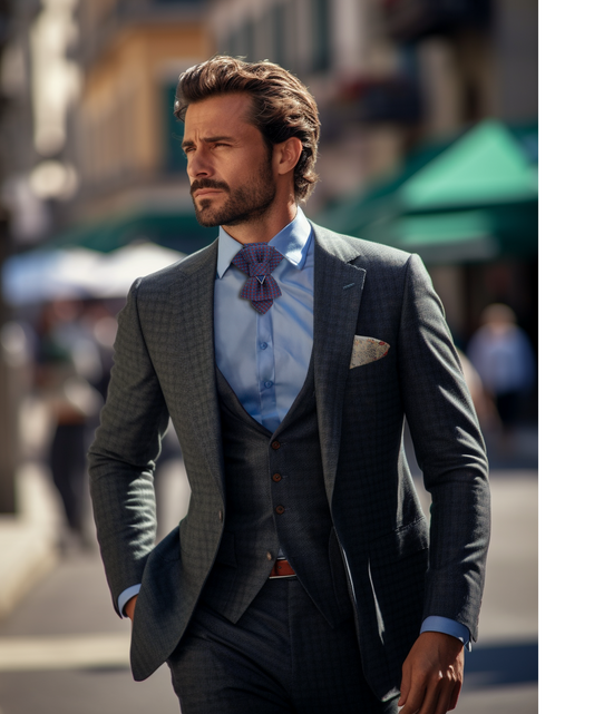 What does the necktie symbolize?