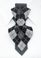 necktie for ladies - reminiscent of the pleated collar decor of the 18th century. A classic ornament of geometric shapes. Neck accessorie for lady, Women's necktie Handmade necktie Premium quality tie Original design tie Black and white necktie Monochrome tie Unique women's accessory Artisan neckwear Designer women's tie Stylish neck accessory Fashionable women's accessory Elegant necktie Contemporary design tie Handcrafted women's tie Custom-made neckwear