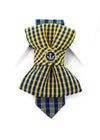 Childrens tie "Jolly anchor", Kids tie, yellow Bow tie for childres