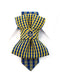 Childrens tie "Jolly anchor", Kids tie, yellow Bow tie for childres