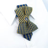 Childrens tie "Jolly anchor", Kids tie, yellow Bow tie for childres