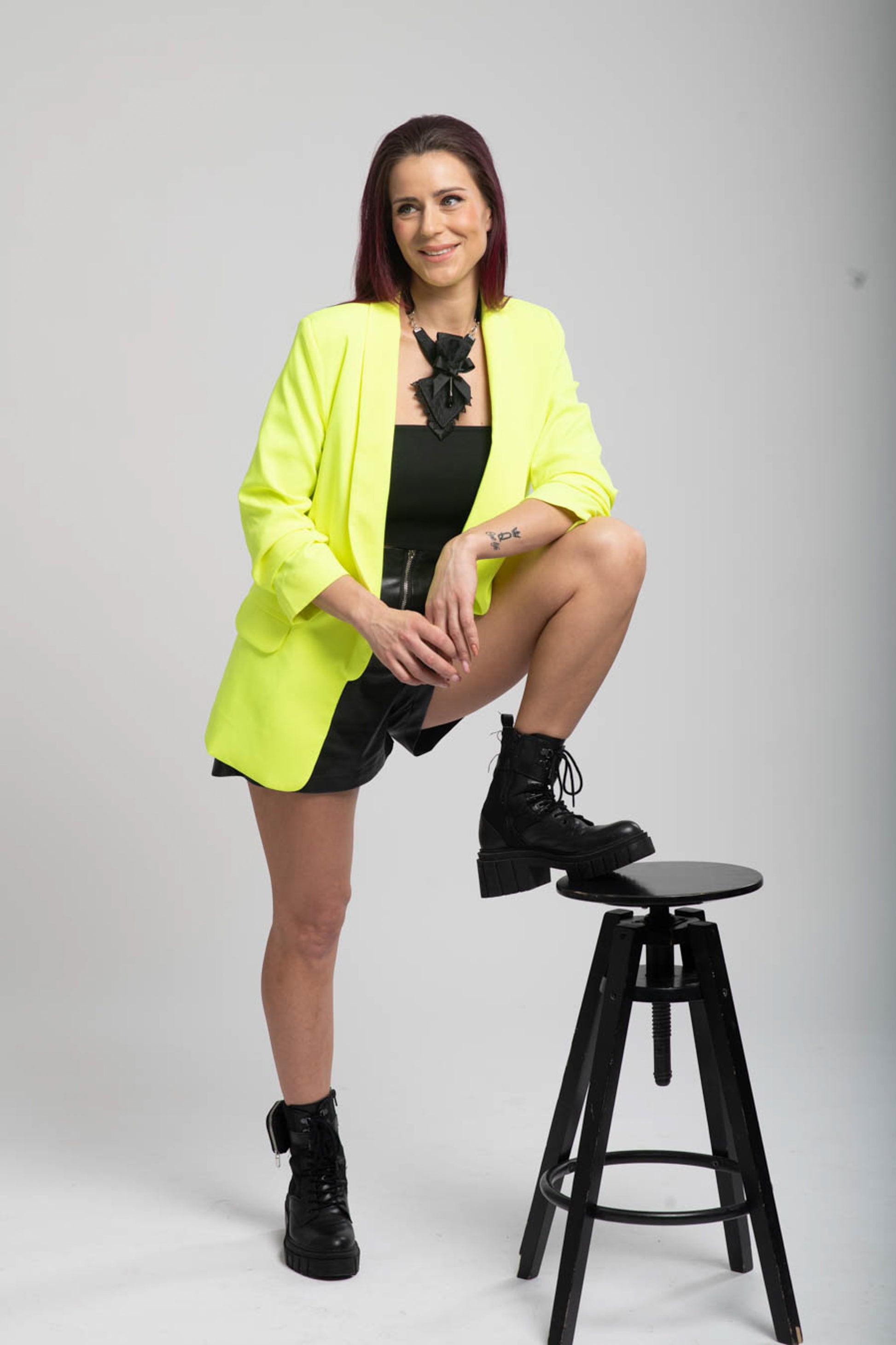 Necktie for women Swallow, Black tie fow stylish women, Necktie for ger, Gift black tie for elegant women