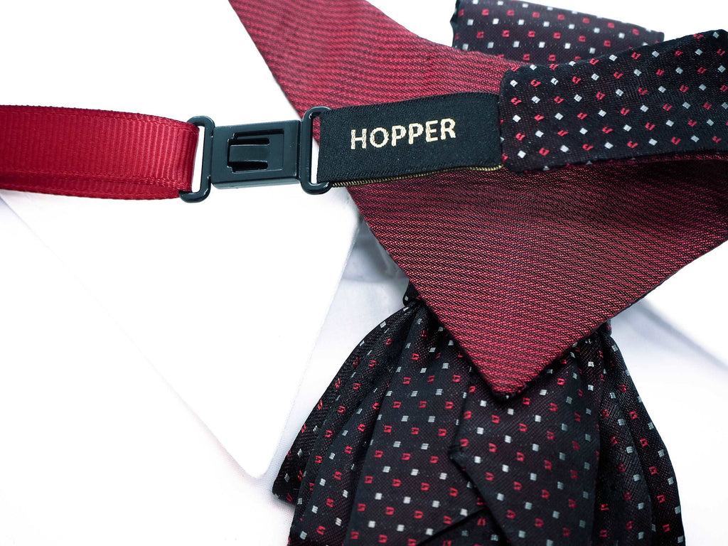 back view of wedding tie for men, elegant bow tie, Necktie for groom, Interesting tie, Unseen necktie, Bow tie for men 