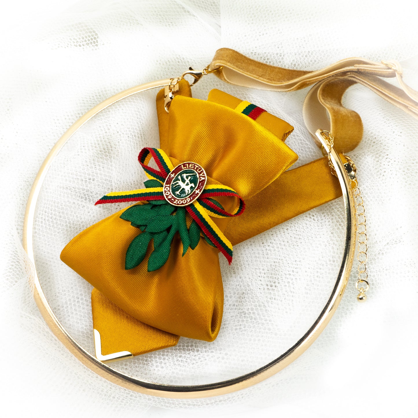TIE FOR LADIES "SPRIG OF RUE"