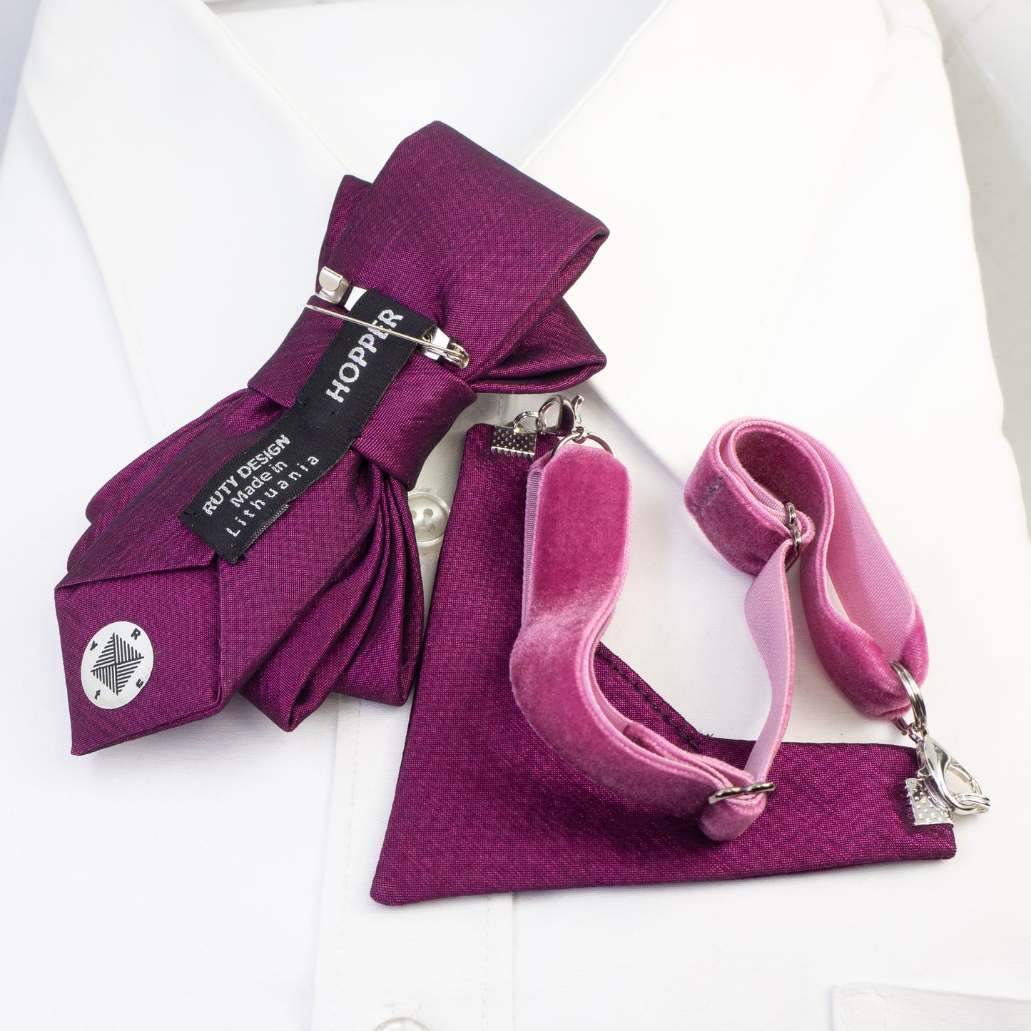 HOPPER TIE CYCLAMEN FOR LADIES