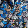 Jabot Blue tie for women, Blue bow tie for ladies
