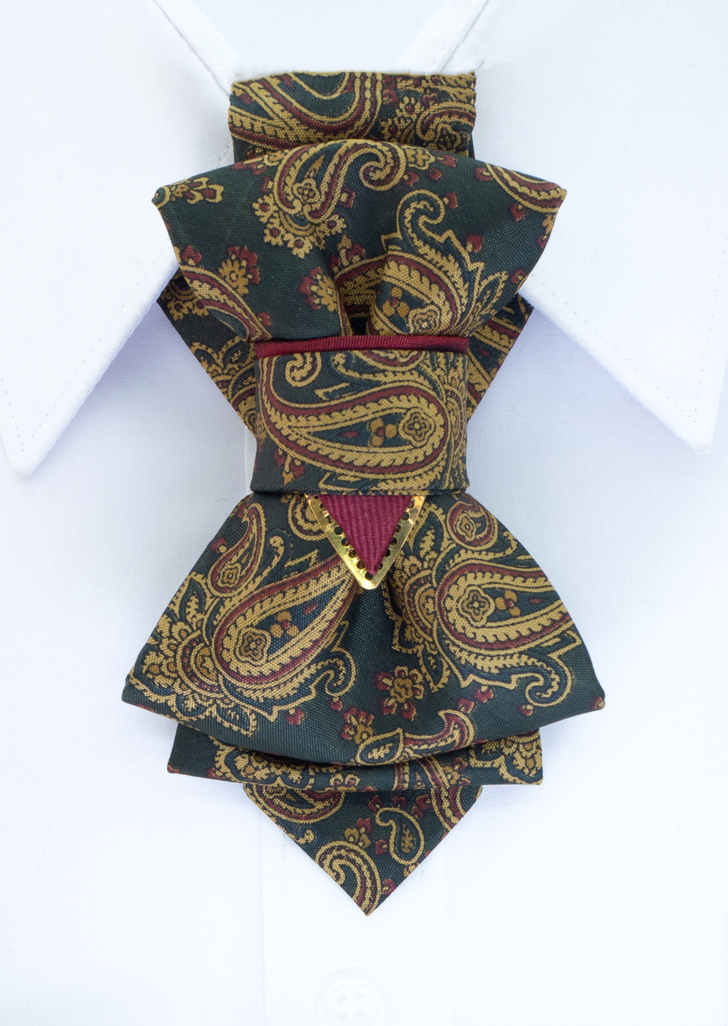 Womens necktie "THE GREEN GARDEN"