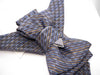 Wedding bow tie for men, hopper tie "foxtrot", unique short necktie