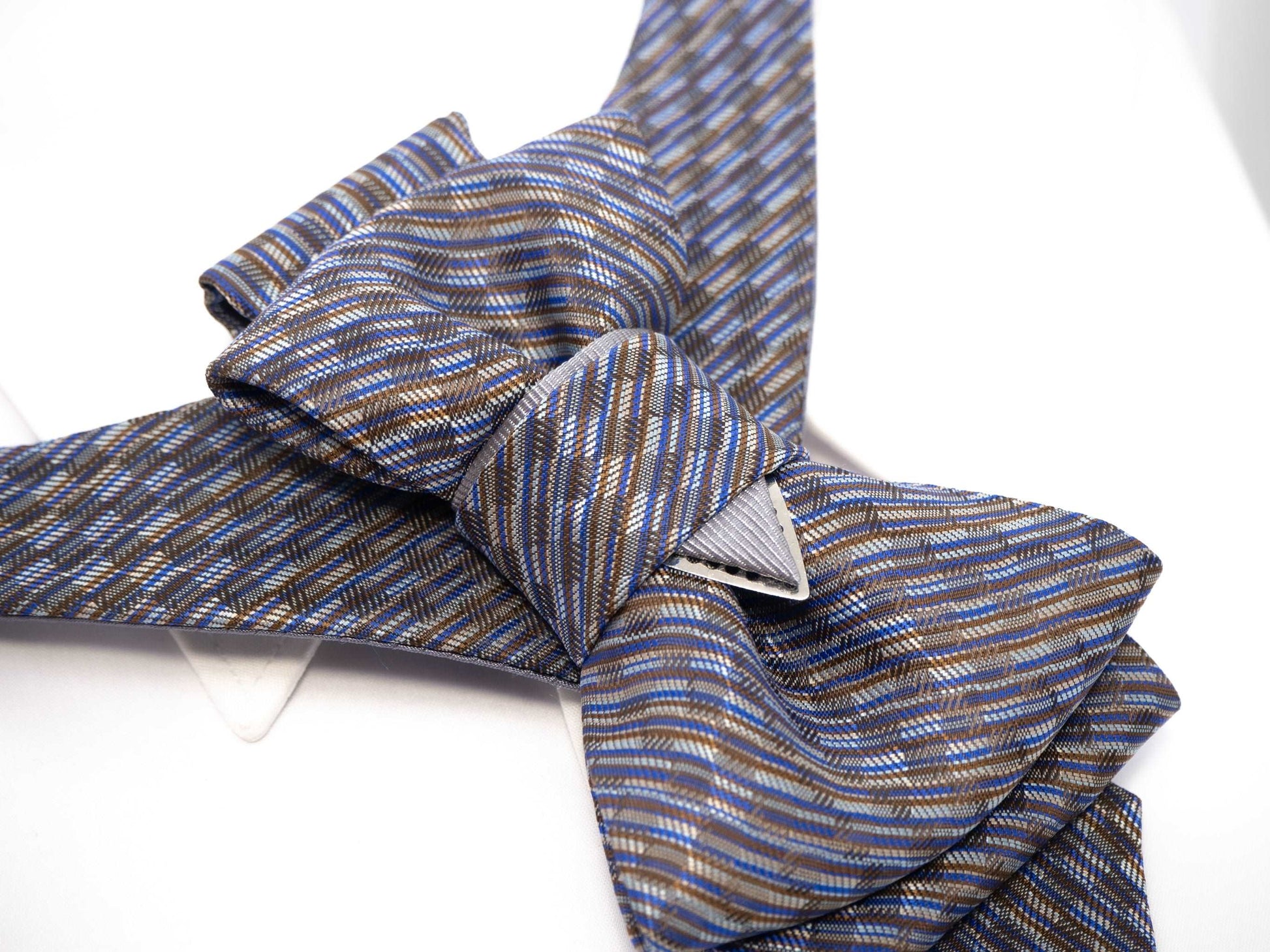 Wedding bow tie for men, hopper tie "foxtrot", unique short necktie