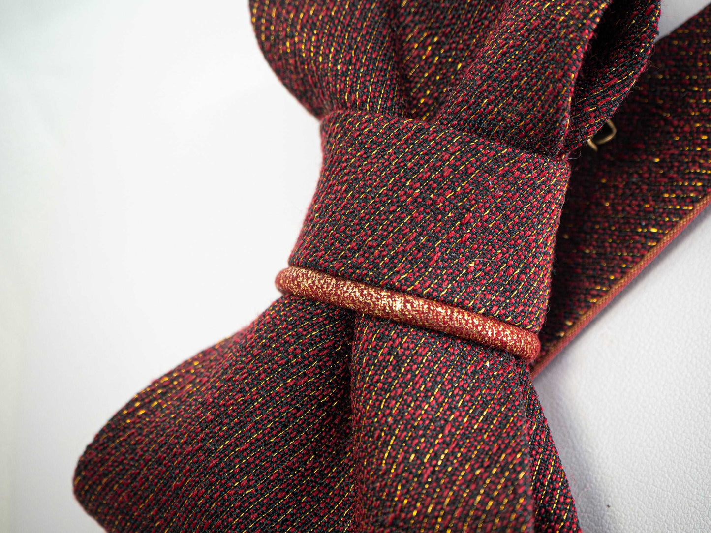  BROWN TIE For women "CARAMEL", Unique necktie for lady