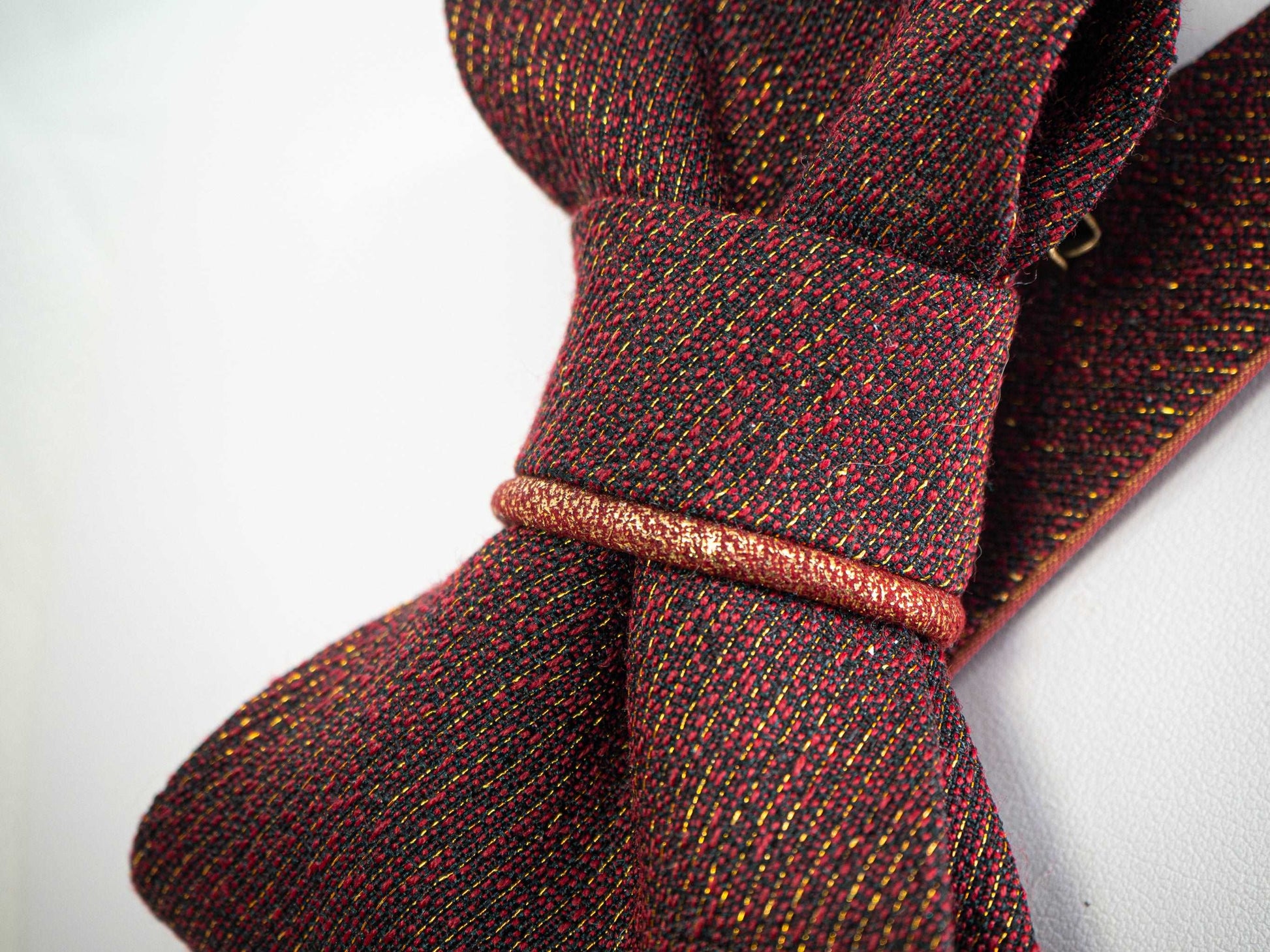  BROWN TIE For women "CARAMEL", Unique necktie for lady