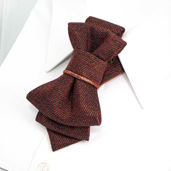 BROWN TIE For women "CARAMEL", Unique necktie for lady, tie caramel