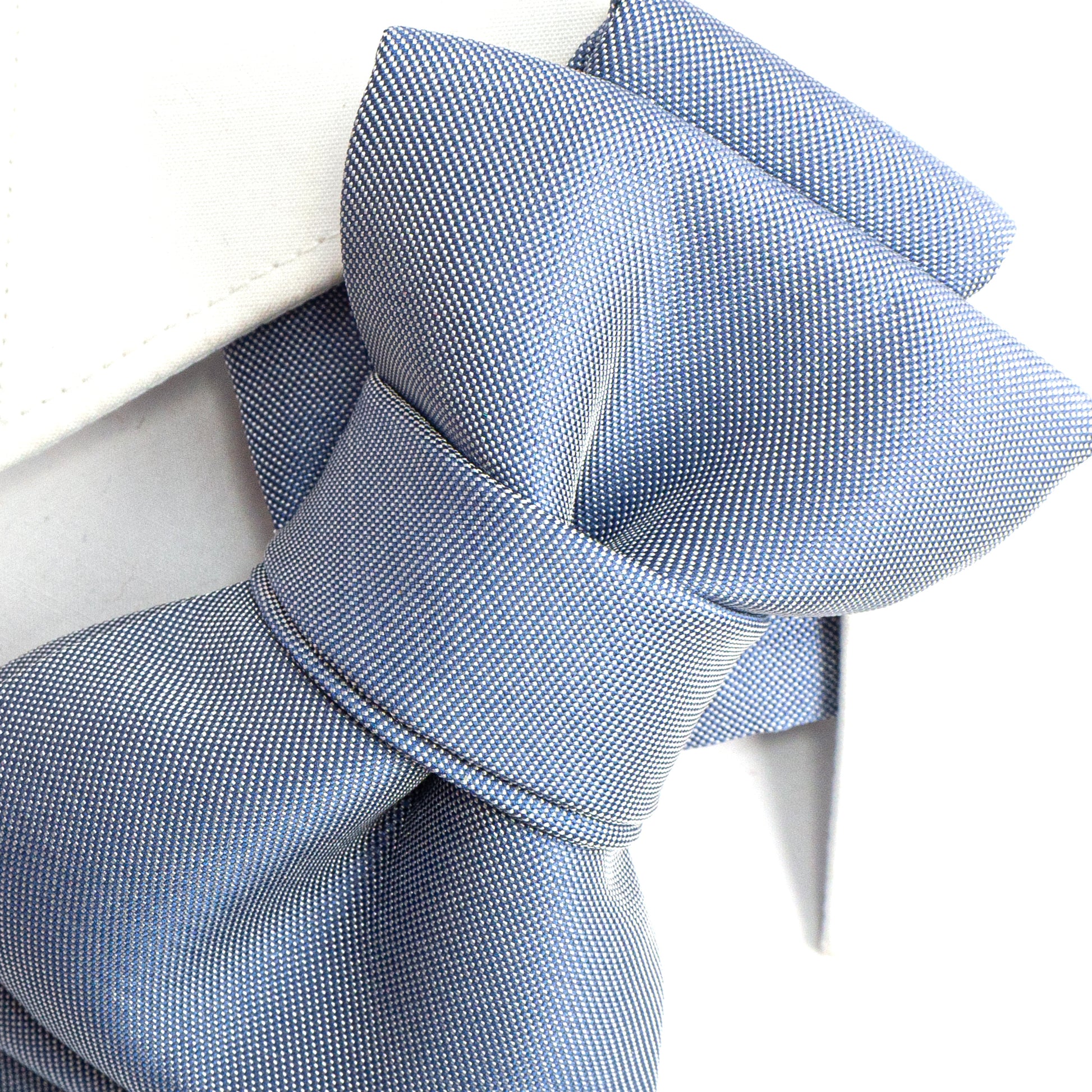sculptural necktie, modern cravat, handmade gray blue tie, statement neckwear, unisex fashion tie, couture tie design, pre-tied unique tie, artistic wedding tie, luxury men's accessory, elegant tie for women, structured neck piece, designer tie by Ruty Design, bold formal tie, textured fabric tie, handmade performance tie
