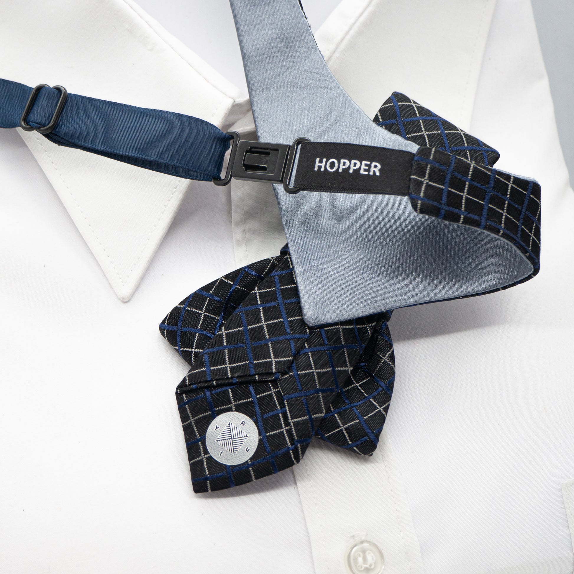 Bow tie hopper tie, Ruty Design, Bow tie fow women, necktie for groom, Vilnius bow tie, Lithuanian bow tie. Blue tie for men, Blue unique necktie, unisex bow tie, yellow bow tie, wedding bow tie, unique necktie, original handmade tie