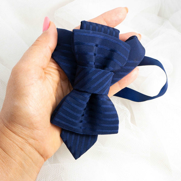 Blue bow tie for wedding, Blue Tie for stylish