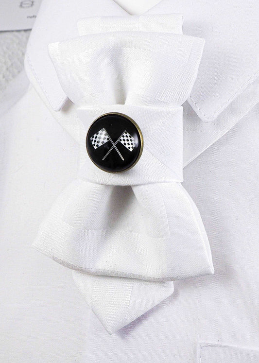 Bow Tie, Tie for wedding suite BADGE - LETS GO hopper tie DECOR ELEMENT