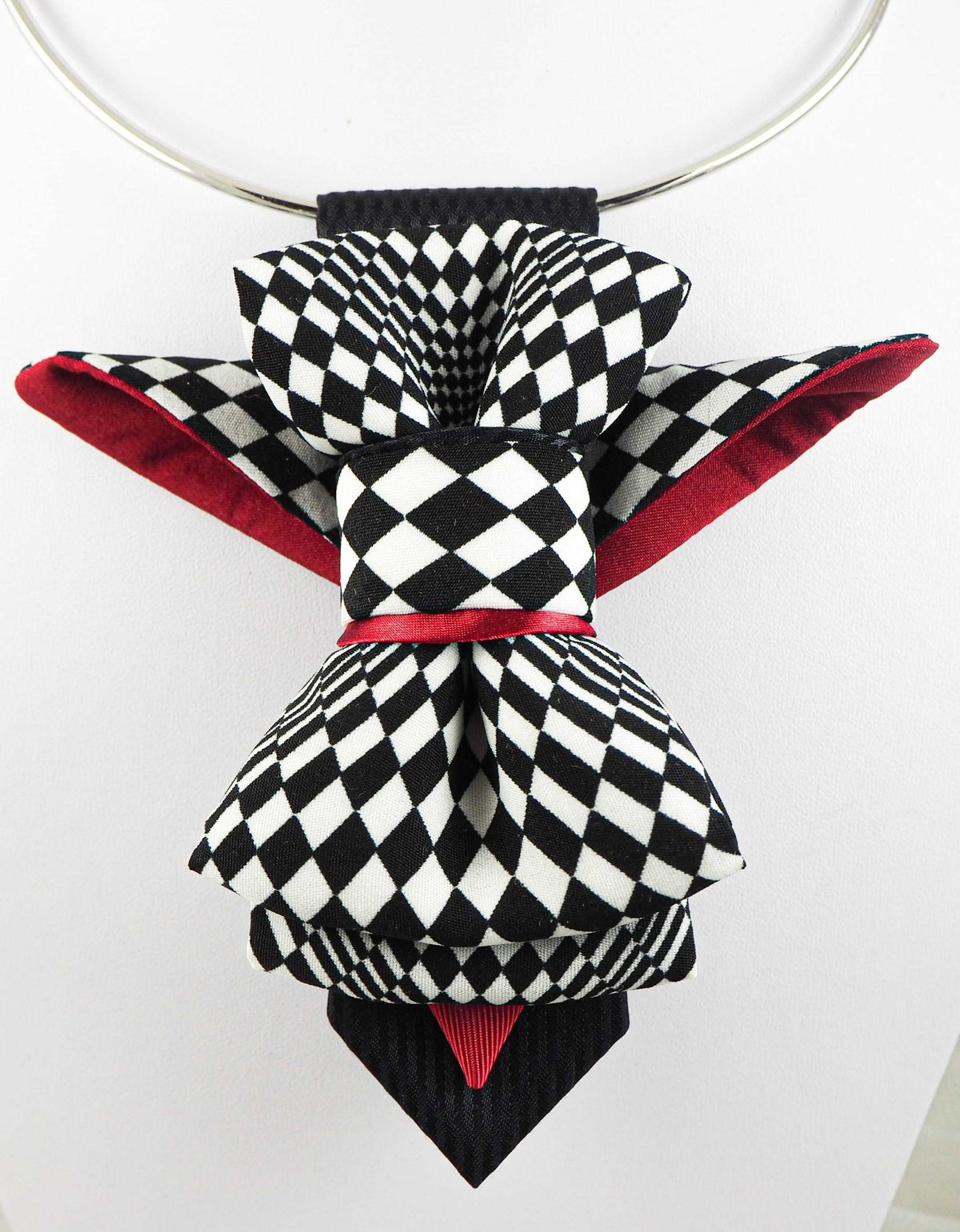 BOW TIE "CHESS BIRD" FOR LADIES Ruty design Bow tie ruty