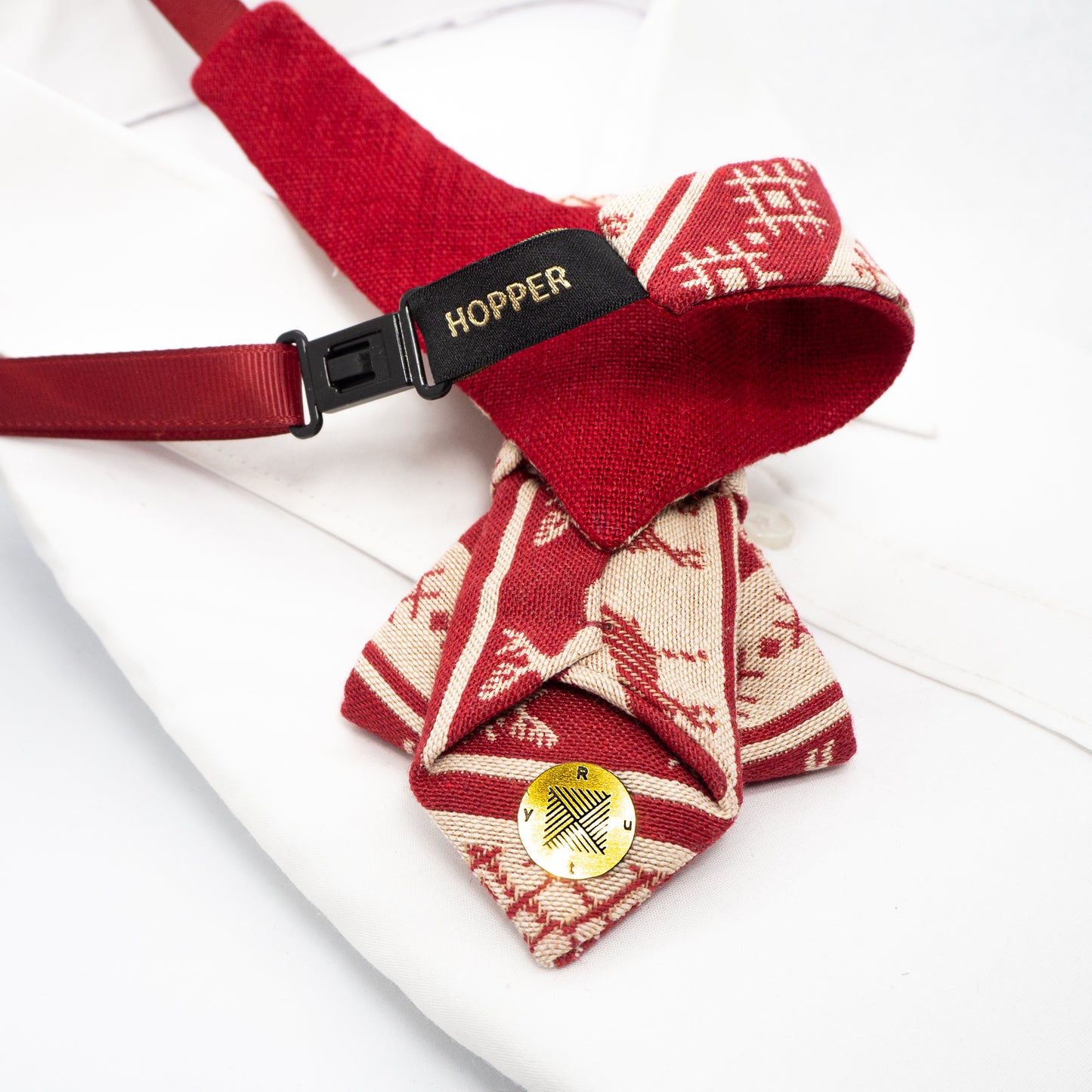 BOW TIE "NINE-HORNED DEER"