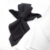 Wedding tie, black wedding tie, Unique design wedding tie, Black bow tie reinvented, hopper tie for wedding, bow tie "vertex", Best tie for wedding