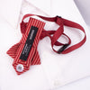 RED CHILDRENS TIE WITH ANCHORS