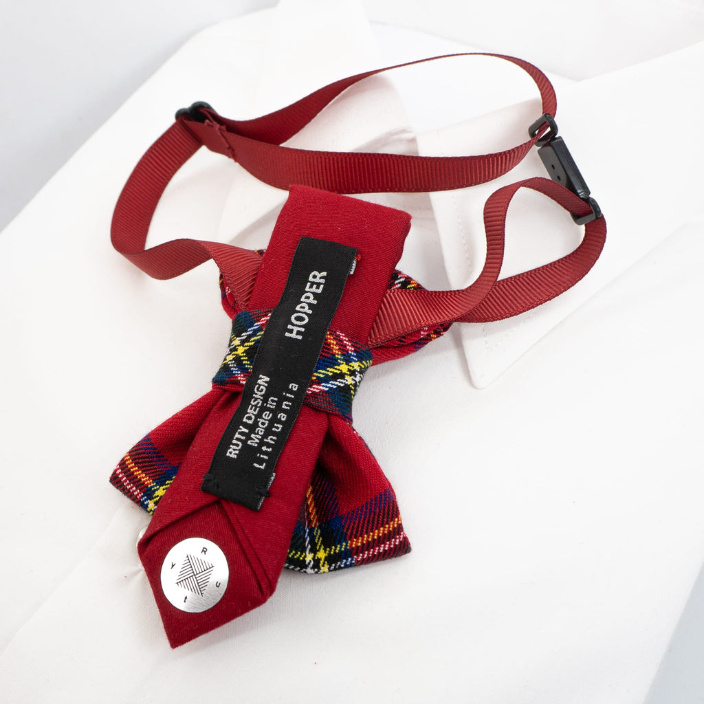 Chidrens tie, Tie for kids, red Bow tie for kids