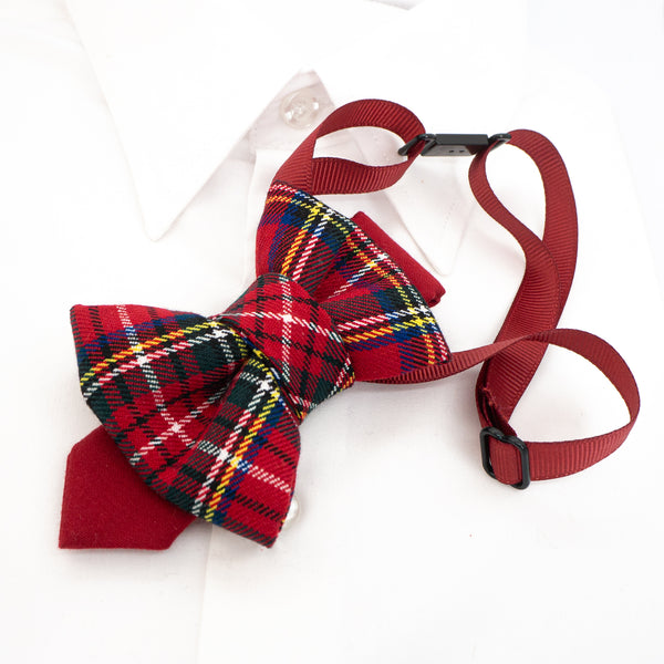Chidrens tie, Tie for kids, red Bow tie for kids