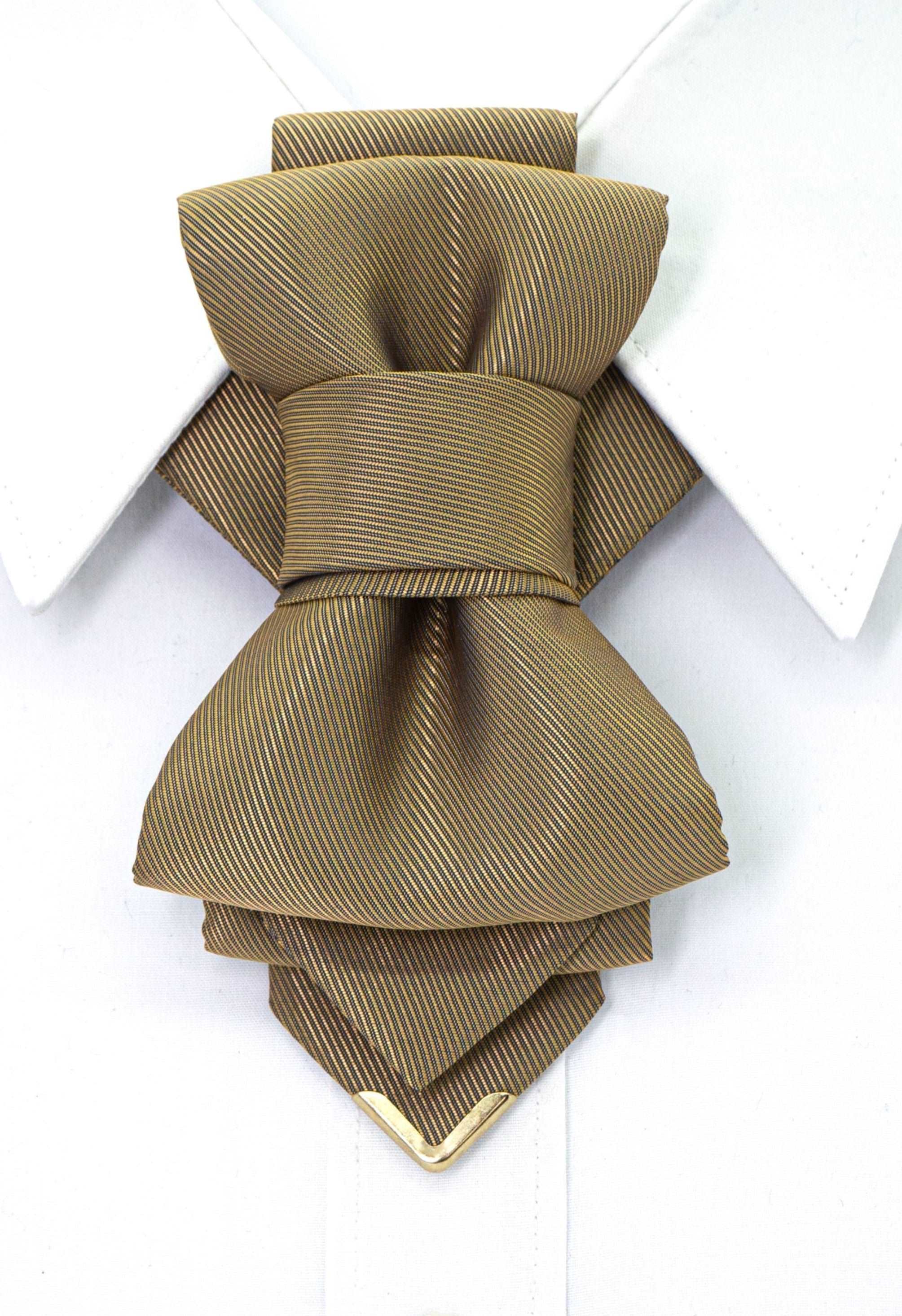 hand made wedding yellow bow tie, Hopper tie BRASS ORIGAMI, Wedding necktie fro groom, Vertical bow tie for wedding, kitokia peteliškė, vestuvinis kaklaraištis, varlytė vestuvėms old ascot tie, groom cravat, wedding ascot tie, mens wedding cravat, victorian groom tie, steampunk wedding tie, renaissance groom style, alternative groom look, luxury groom accessory, gold striped cravat, formal ascot for men, dapper groom outfit, statement wedding tie, italian groom fashion, rustic wedding groom, elegant groom a