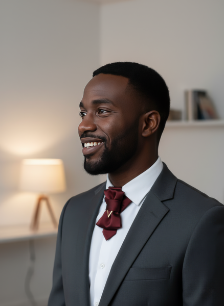 BOW TIE "BORDEAUX II"