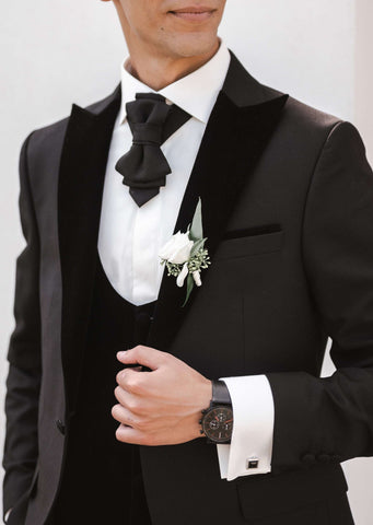 Bow tie "Black classic", black wedding necktie for man, kitoks kaklaraištis, vestuvinis kaklaraištis, kitokia varlytė, kitokia peteliškė, vestuvinė peteliškė