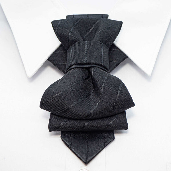 Black necktie for man, black Wedding bow tie, Bow tie for groom, Wedding Ties for Grooms & Groomsmen | The Black Tux BlogWedding Ties for Grooms & Groomsmen