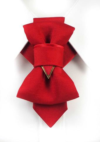 HOPPER TIE CORRIDA, Red bow tie for weddings