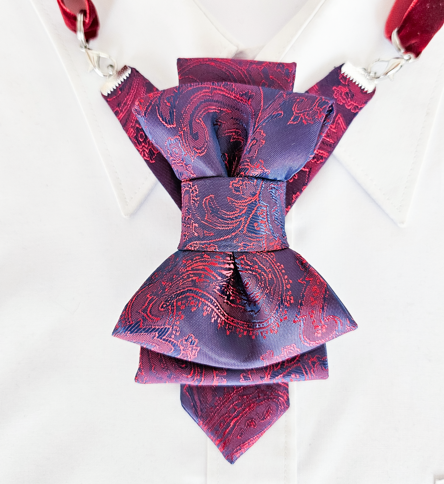 HOPPER TIE ELEGANT FOR LADIES, Elegant purple paisley tie for women, Innovative blue/red bow tie for women, Unisex Chameleon effect paisley bow tie, Purple Bow Tie
Paisley Bow Tie
Elegant Neck Tie
Unisex Bow Tie
Womens Bow Tie
Formal Bow Tie
Luxury Bow Tie
Wedding Bow Tie
Fashion Bow Tie
Unique Necktie