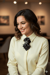Handmade black necktie for women
Unique black necktie design
Luxury handmade necktie
Elegant womens necktie
High-quality black necktie
Black necktie with rose detail
Unisex luxury black tie
Artistic handmade necktie
Modern vertical bow tie
Statement necktie for special occasions
Fashionable black tie for musicians
Perfect necktie for weddings and events
Handmade necktie for a bold look
Designer necktie for formal wear
Sophisticated black tie for women