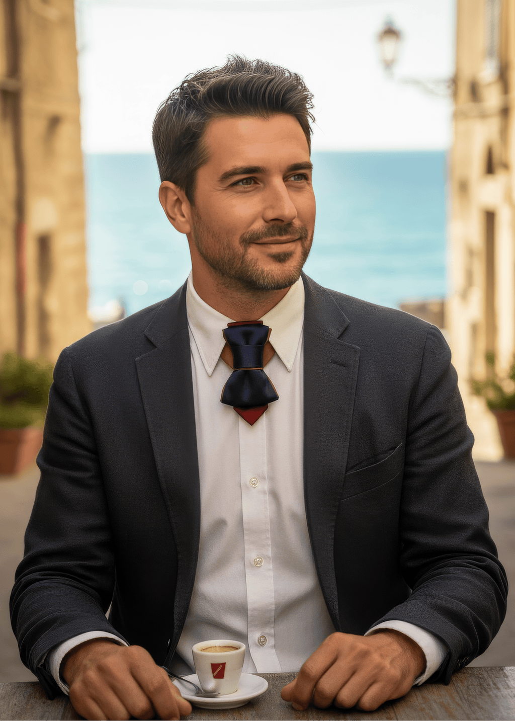 Unique design necktie, perfect quality necktie, handmade necktie, wedding necktie, blue and gold necktie, stylish men's accessory, formal necktie, elegant necktie, high-quality fabric necktie, bespoke necktie. Bow Tie, Tie for wedding suite TRIO hopper tie Bow tie 