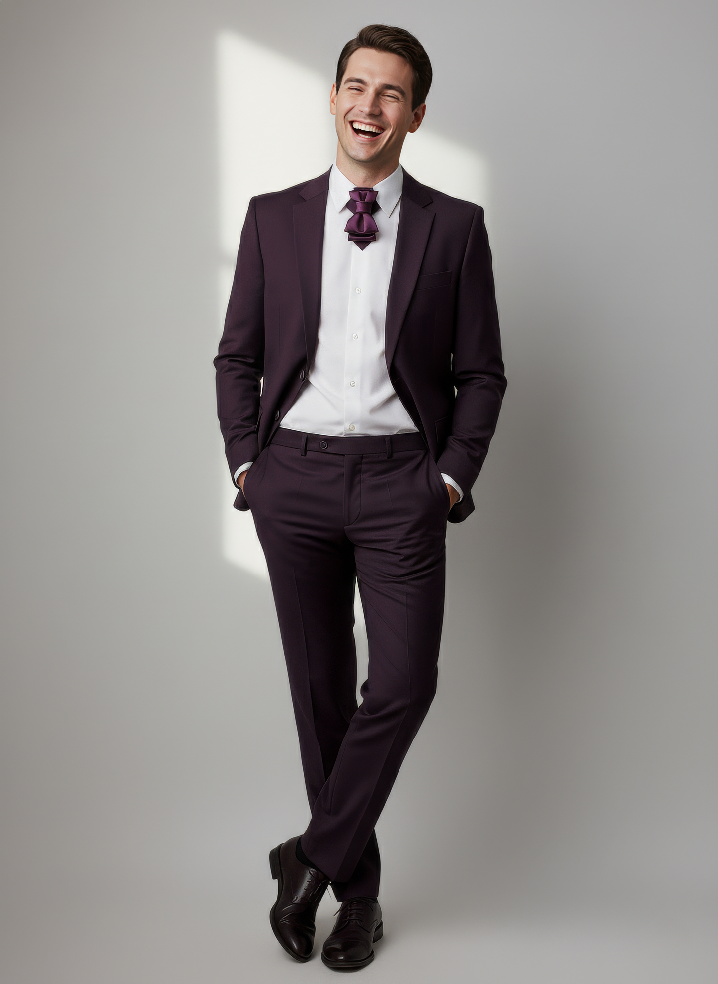 Handmade deep plum cravat-style necktie with layered satin folds for weddings Luxurious satin statement necktie in dark purple, handcrafted for grooms and formal events
Original design plum necktie with sculptural bow and pointed tail for elegant occasions
Unique handmade formal tie with triple-layer bow in rich purple satin
Artistic cravat-style wedding necktie in deep plum, suitable for men and women Elegant handmade bow cravat with dramatic silhouette in silky plum fabric