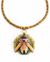 Hand-Painted Art Pendant Luxury Miniature No.:05