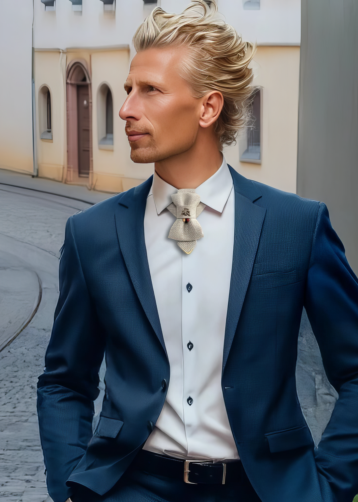 HOPPER TIE "VYTIS LINEN I"