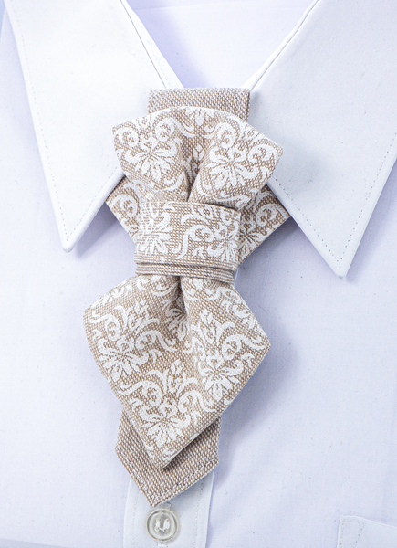 Bow tie hopper tie, Ruty Design, Bow tie, Vertical hopper hand made tie, Vilnius tie, eco friendly linen necktie