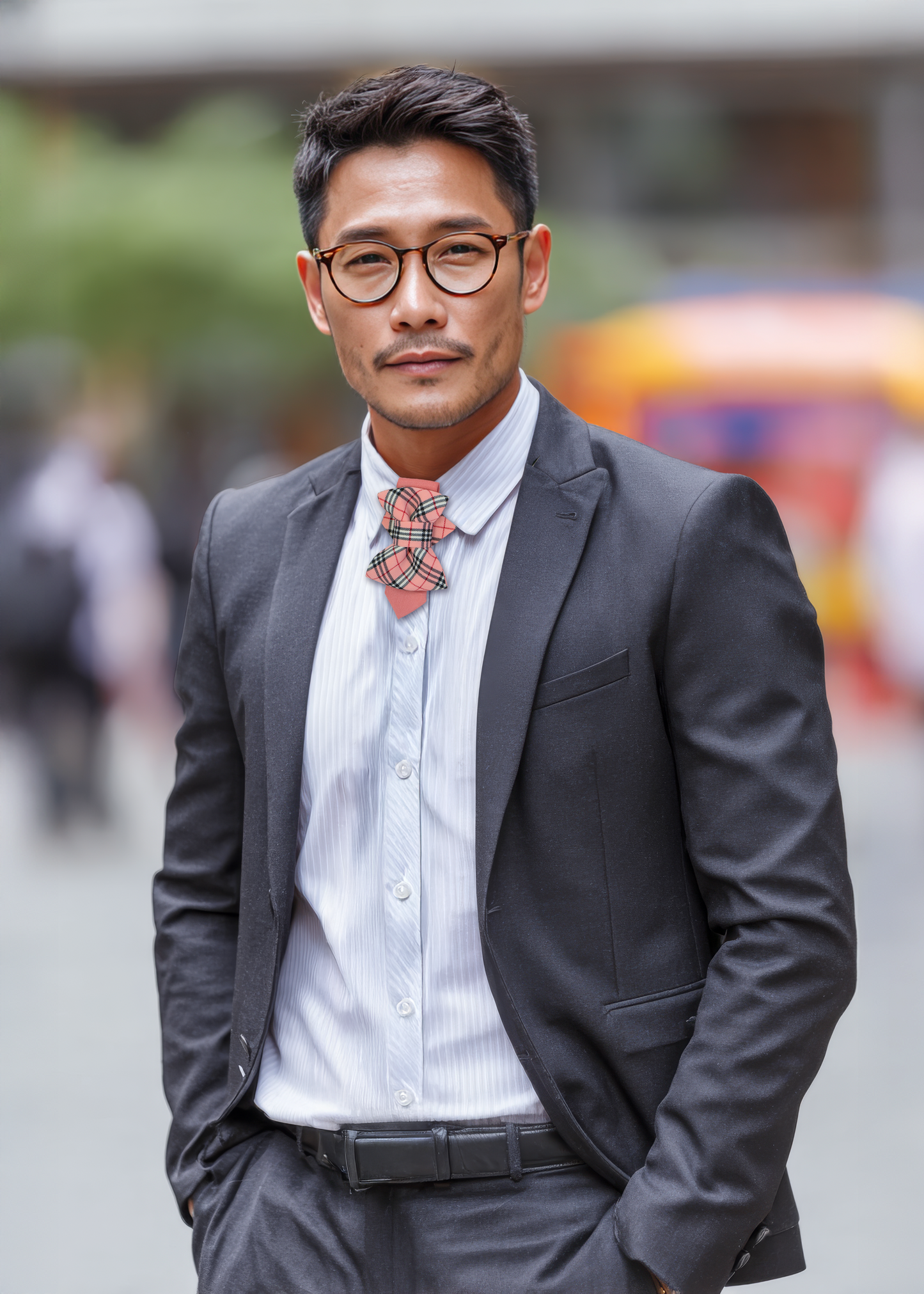 BOW TIE "TECH PINK"