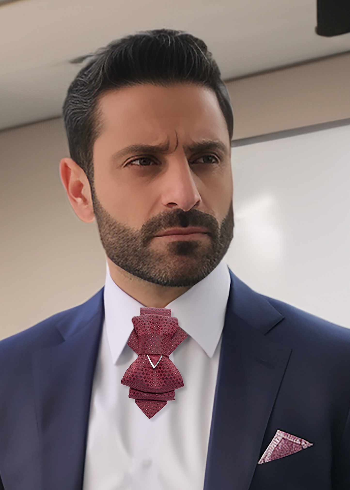 BOW TIE "POMEGRANATE"