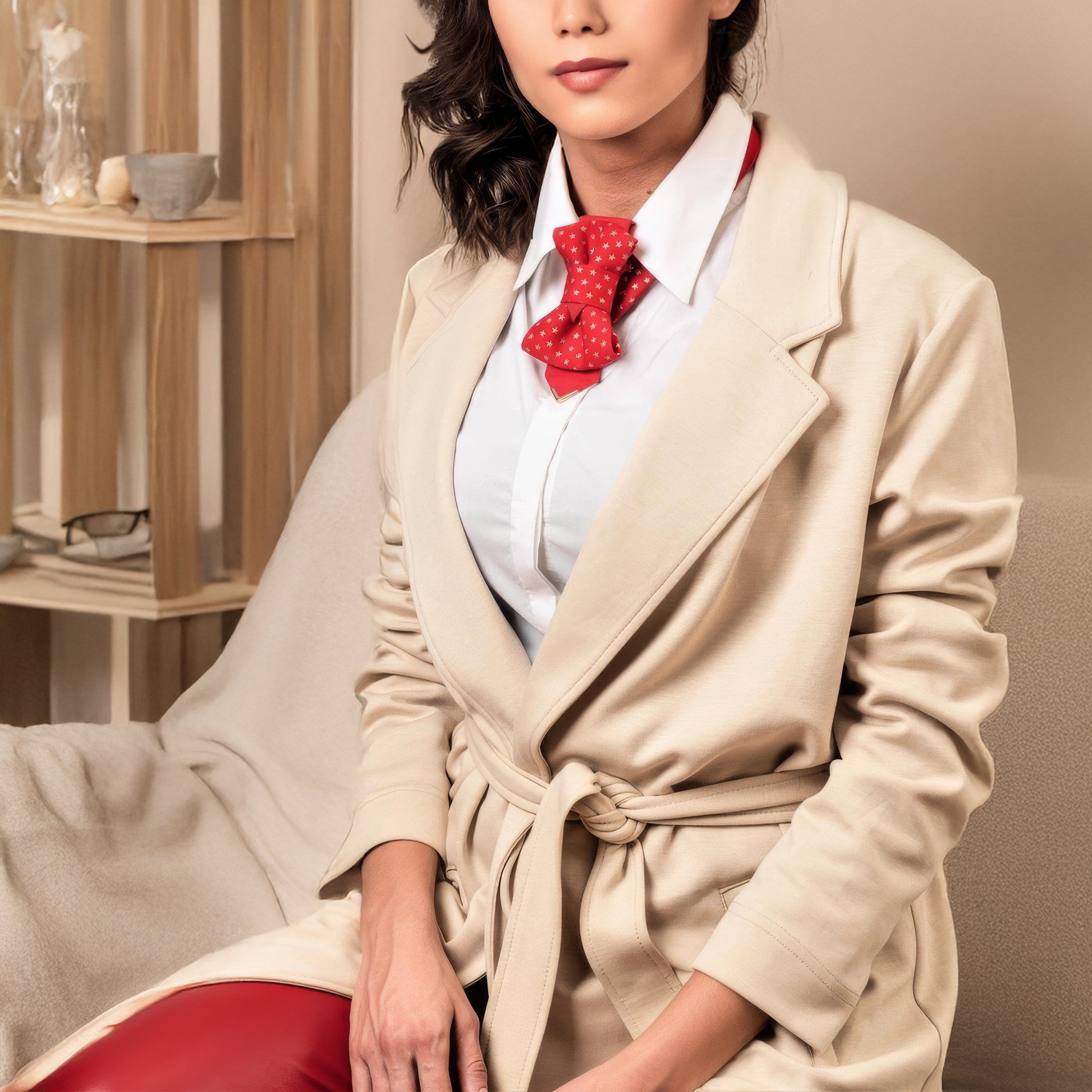 Women's Tie with Star Pattern

Stylish Red Neckwear for Ladies

Handmade Necktie for Her

Statement Tie for Women

Festive Red Women’s Neck Accessory

Modern Ladies Tie with Stars

Fashion Necktie Gift for Sister

Unique Tie for Women – Holiday Look

Chic Red Tie for Stylish Outfits

Bold Women’s Tie for Special Occasions

Artisan Necktie “The Festal” for Women

Red Accessory for Women’s Formal Wear

Elegant Handmade Tie for Performers

Original Design Tie for Fashion-Forward Women