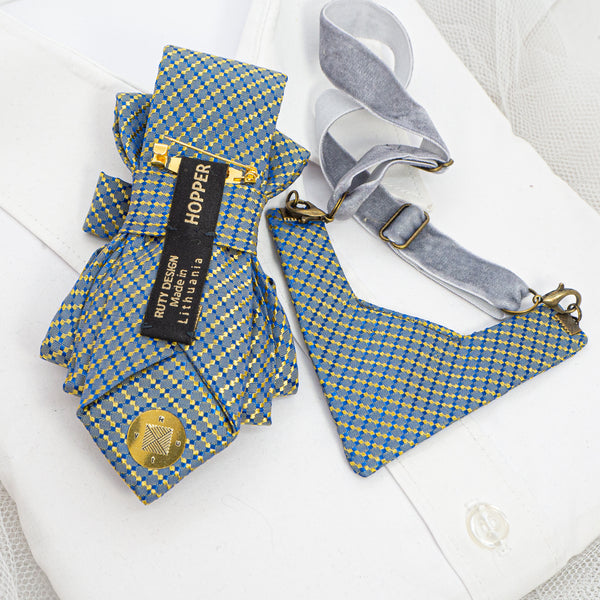 Bow tie hopper tie, Ruty Design, Bow tie, Vertical hopper hand made tie, Wedding Ties  women's bow ties, female bow tie, tie for women