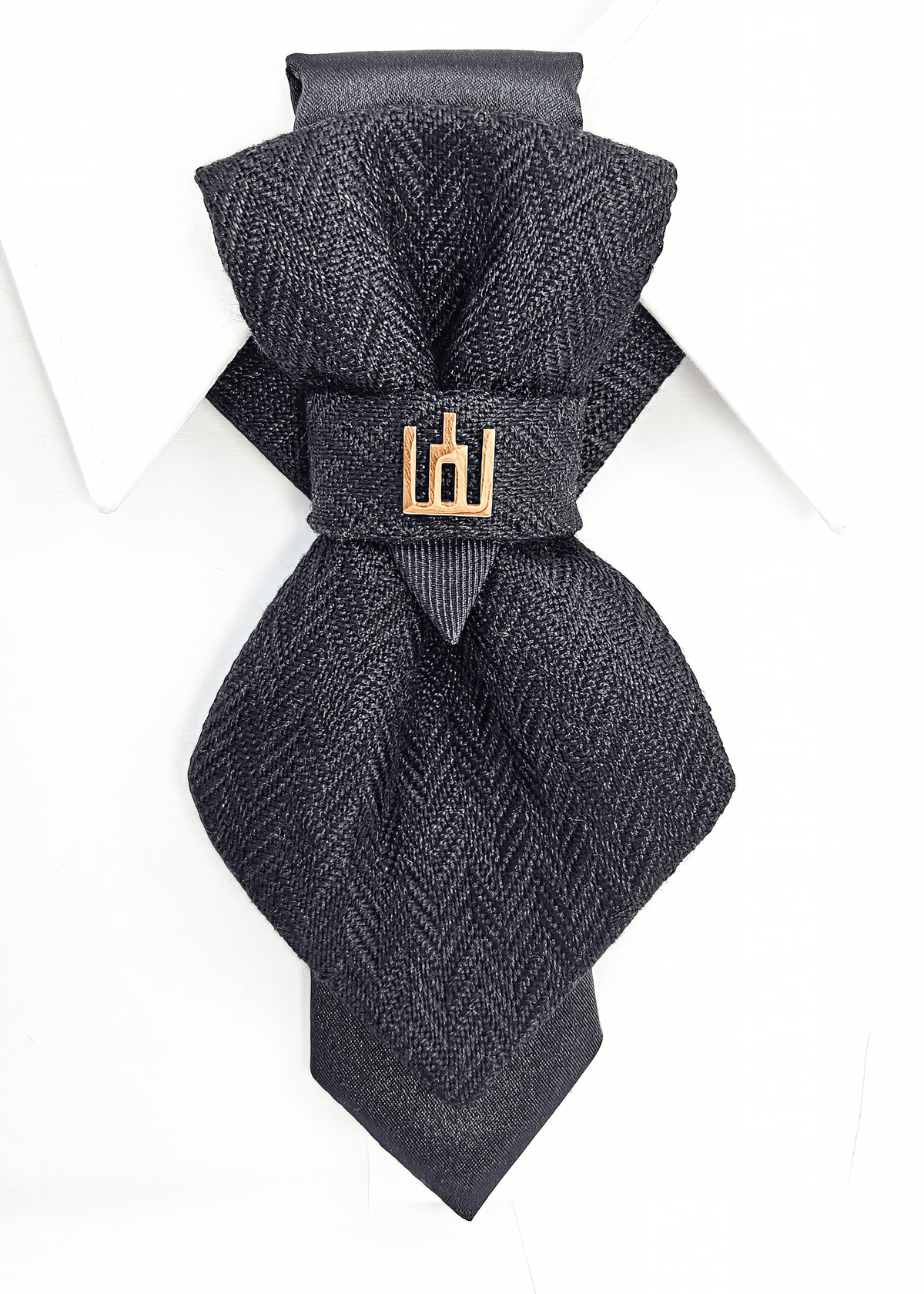 Hopper tie with badge "The Pillars" Ruty design Bow tie ruty
